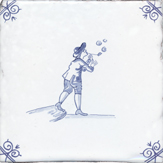 blue delft people design five