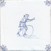 blue delft people design four