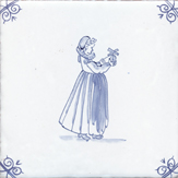 blue delft people design six
