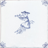 blue delft people design three