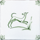 green delft animal design one