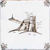 sepia delft buildings design two