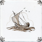 sepia delft ships design four